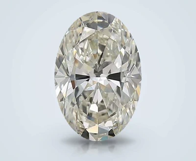 3.51ct J VS2 Rare Carat Ideal Cut Oval Diamond
