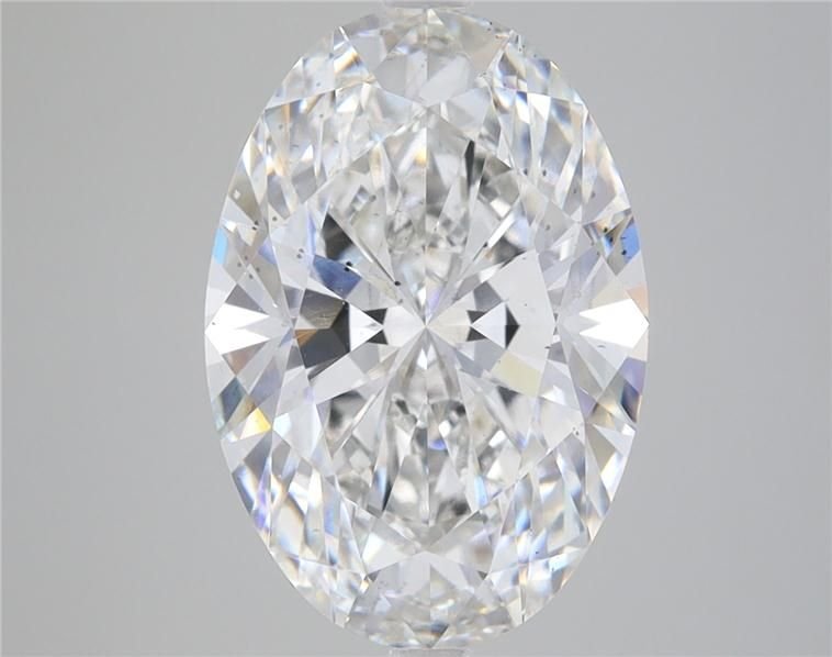 4.78ct G SI1 Rare Carat Ideal Cut Oval Lab Grown Diamond
