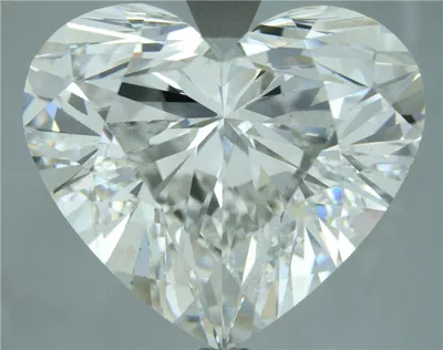 21.53ct F VS1 Rare Carat Ideal Cut Heart Lab Grown Diamond