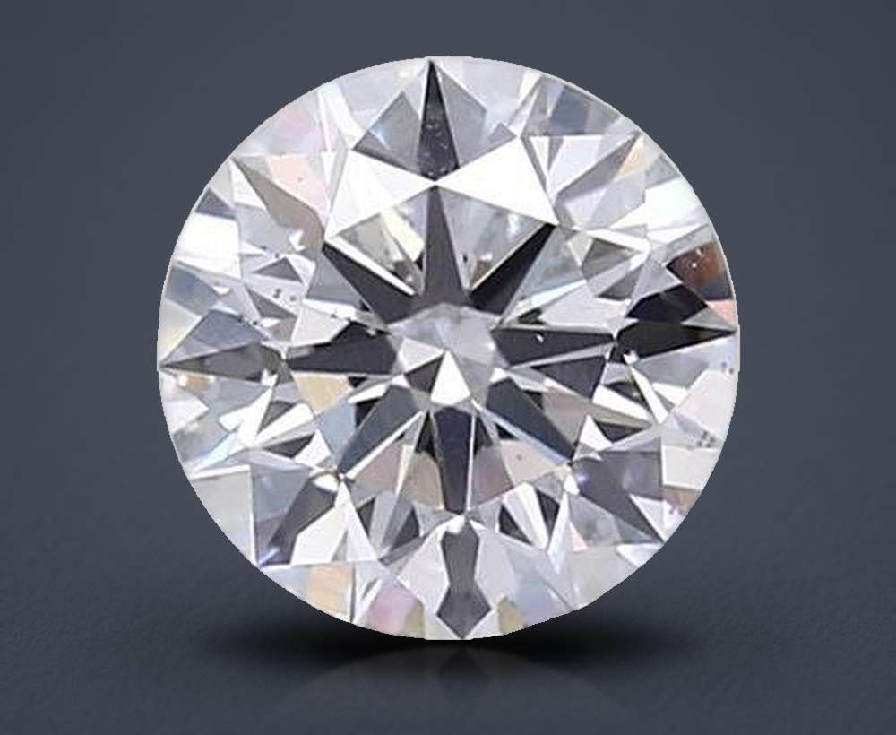 2.54ct F VS2 Rare Carat Ideal Cut Round Lab Grown Diamond