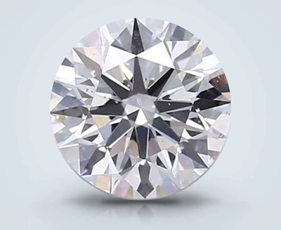 2.54ct F VS2 Rare Carat Ideal Cut Round Lab Grown Diamond