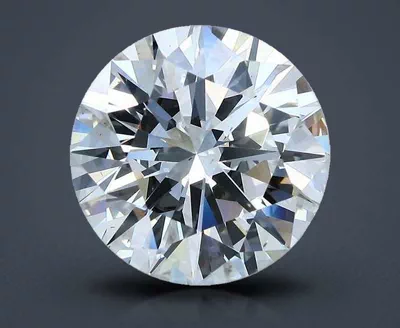 5.83ct F VS2 Rare Carat Ideal Cut Round Diamond