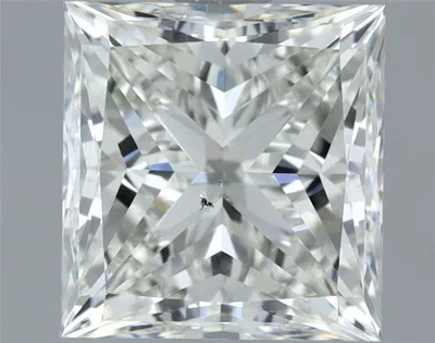 2.01ct I SI1 Very Good Cut Princess Diamond