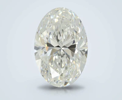 5.27ct E VVS2 Rare Carat Ideal Cut Oval Lab Grown Diamond