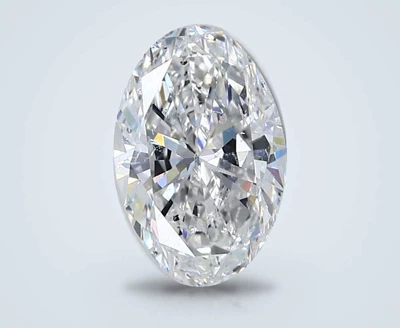 2.01ct F SI2 Rare Carat Ideal Cut Oval Diamond