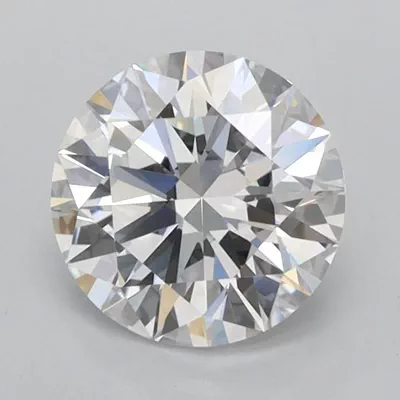 1.25ct D FL Rare Carat Ideal Cut Round Lab Grown Diamond