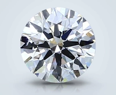 0.70ct D VS2 Rare Carat Ideal Cut Round Diamond