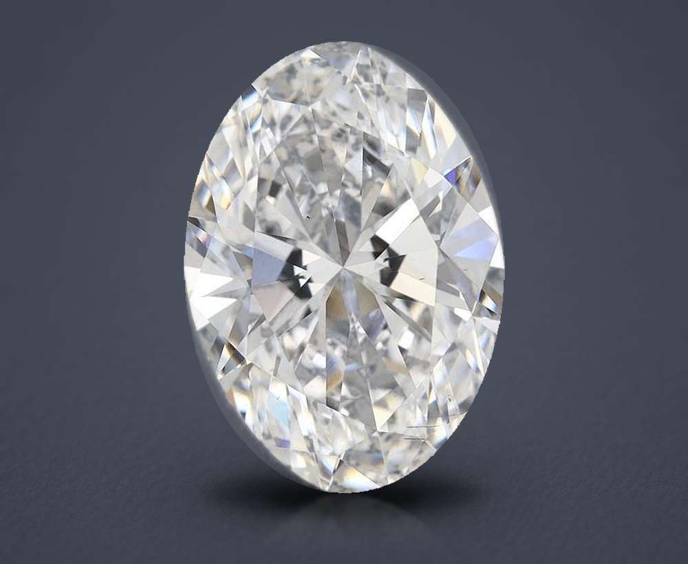 10.16ct E VS2 Rare Carat Ideal Cut Oval Lab Grown Diamond