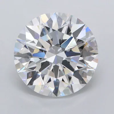 2.80ct D FL Rare Carat Ideal Cut Round Lab Grown Diamond
