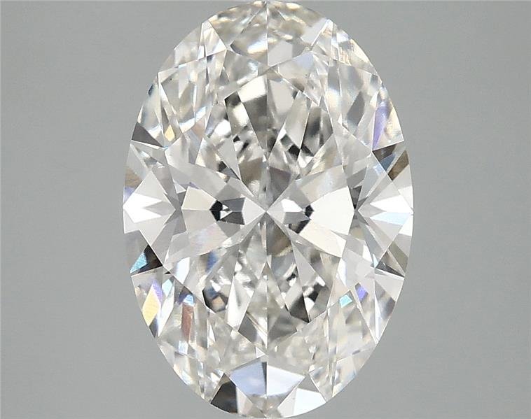 3.06ct H VS2 Rare Carat Ideal Cut Oval Lab Grown Diamond