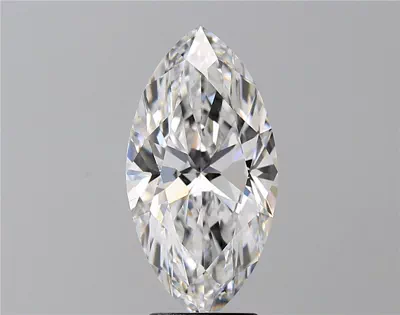 4.02ct D VS2 Rare Carat Ideal Cut Marquise Diamond