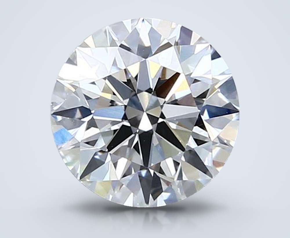1.54ct D VS1 Rare Carat Ideal Cut Round Lab Grown Diamond