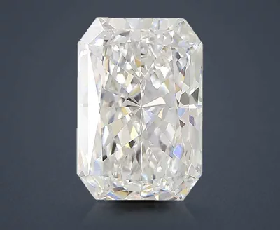 2.51ct E VVS2 Rare Carat Ideal Cut Radiant Lab Grown Diamond