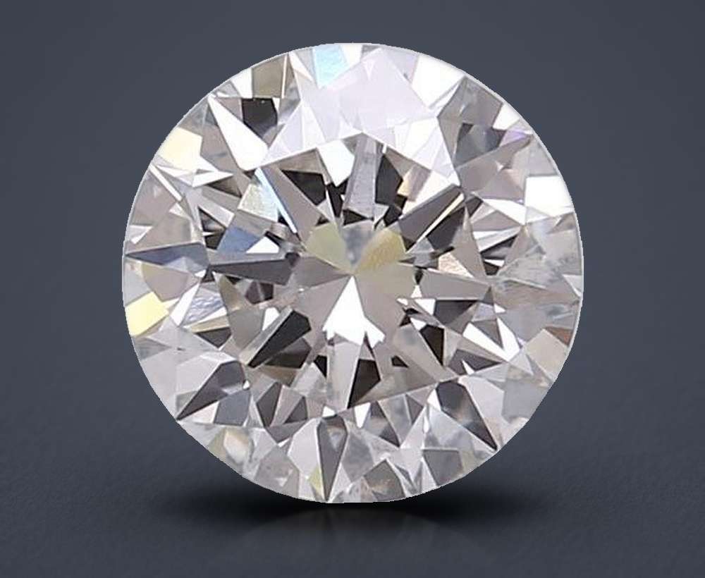 2.08ct H VS1 Excellent Cut Round Lab Grown Diamond
