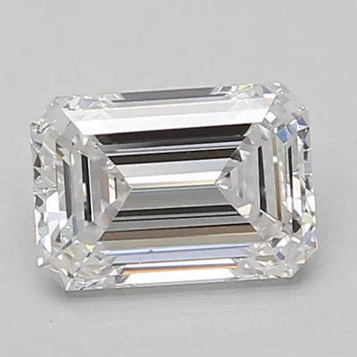 1.50ct D VS2 Rare Carat Ideal Cut Emerald Lab Grown Diamond