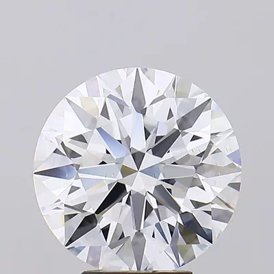 5.13ct E SI1 Rare Carat Ideal Cut Round Lab Grown Diamond