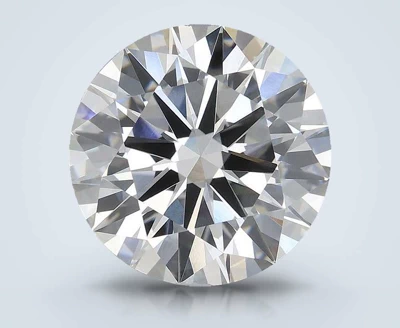 4.02ct H VVS2 Excellent Cut Round Lab Grown Diamond