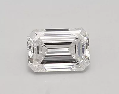 0.63ct D VS1 Rare Carat Ideal Cut Emerald Lab Grown Diamond