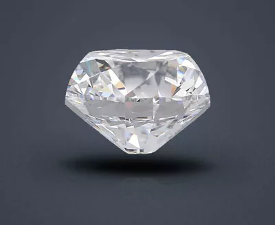 6.15ct E VVS1 Rare Carat Ideal Cut Round Lab Grown Diamond