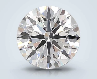 3.43ct D FL Ideal Cut Round Lab Grown Diamond