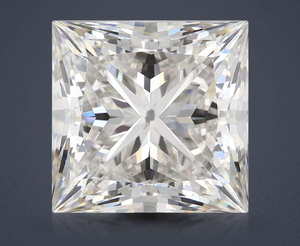 7.79ct H VS1 Rare Carat Ideal Cut Princess Lab Grown Diamond