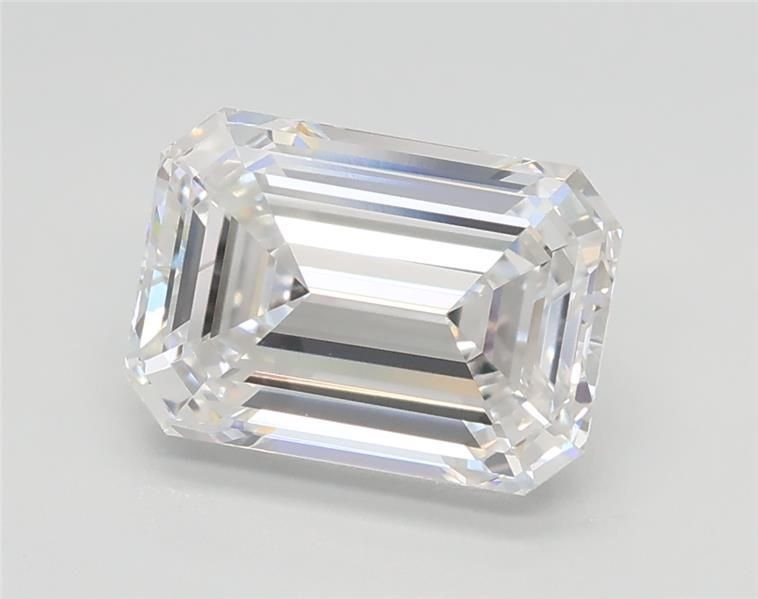 2.02ct E VVS2 Excellent Cut Emerald Lab Grown Diamond