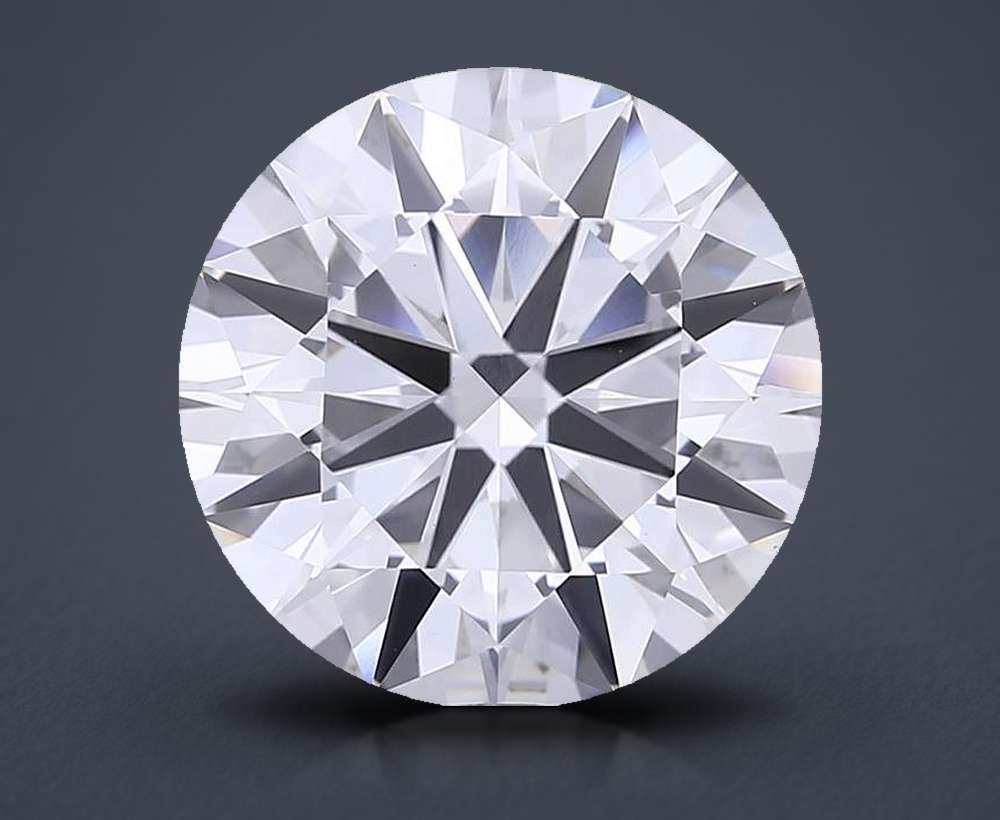 8.24ct E VVS2 Excellent Cut Round Lab Grown Diamond