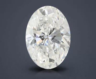 4.03ct E VS1 Rare Carat Ideal Cut Oval Lab Grown Diamond