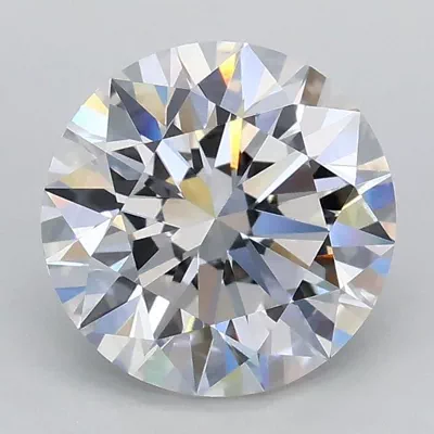 1.71ct E VVS2 Rare Carat Ideal Cut Round Lab Grown Diamond