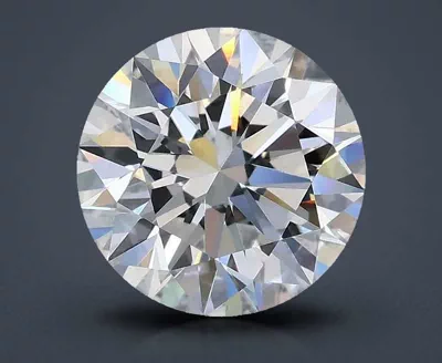 1.71ct E VVS2 Rare Carat Ideal Cut Round Lab Grown Diamond