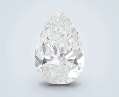 1.37ct D VVS1 Rare Carat Ideal Cut Pear Lab Grown Diamond