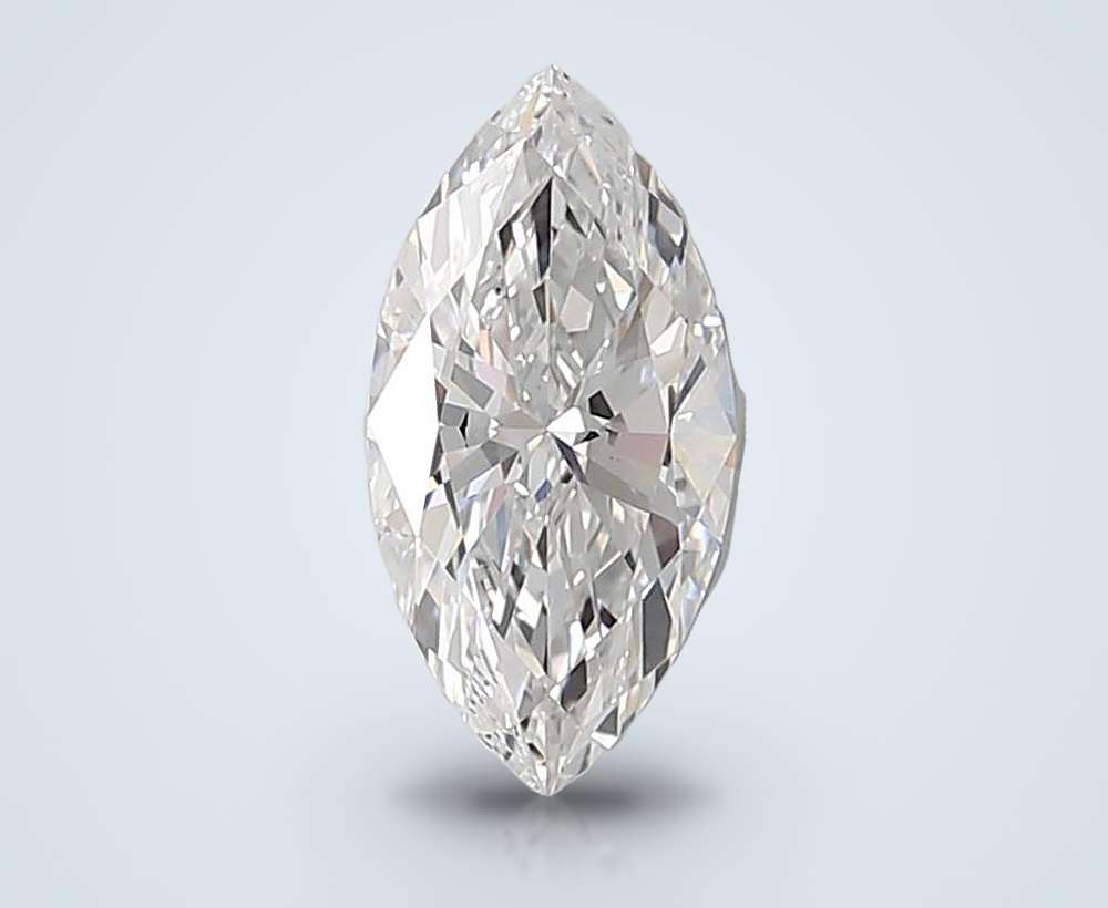2.03ct E VS1 Rare Carat Ideal Cut Marquise Lab Grown Diamond