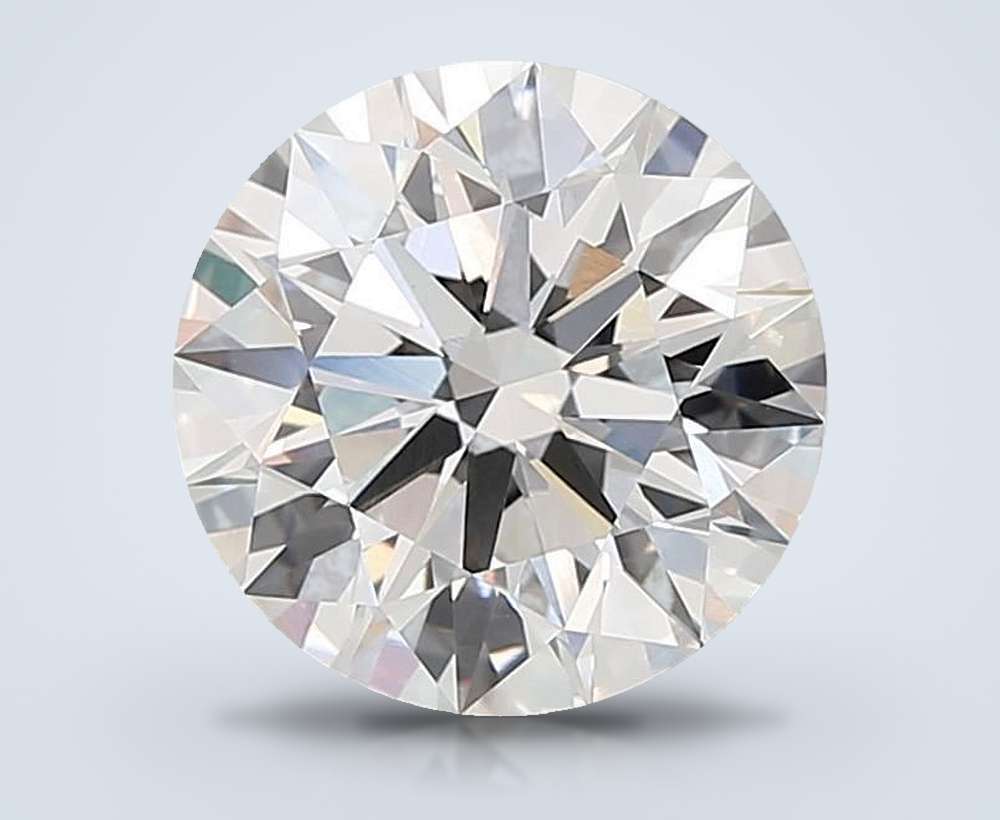 8.02ct E VVS2 Rare Carat Ideal Cut Round Lab Grown Diamond