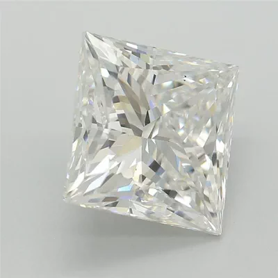2.54ct E VS1 Rare Carat Ideal Cut Princess Lab Grown Diamond