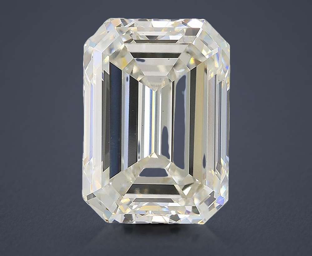 10.06ct H VS1 Rare Carat Ideal Cut Emerald Lab Grown Diamond