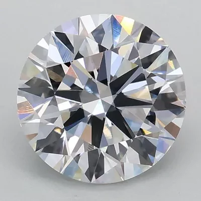 1.59ct D VVS2 Rare Carat Ideal Cut Round Lab Grown Diamond