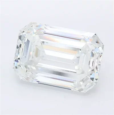 7.07ct E VS1 Rare Carat Ideal Cut Emerald Lab Grown Diamond