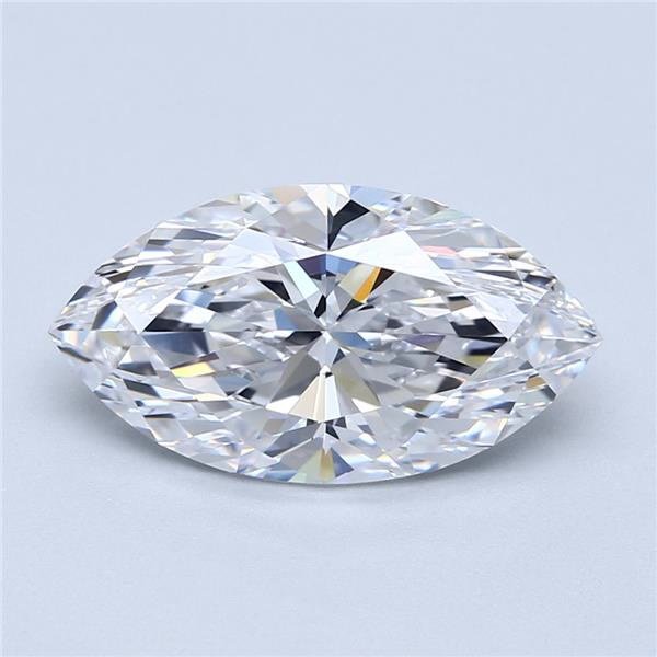 3.03ct D FL Very Good Cut Marquise Diamond