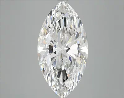 6.02ct F VS1 Rare Carat Ideal Cut Marquise Lab Grown Diamond