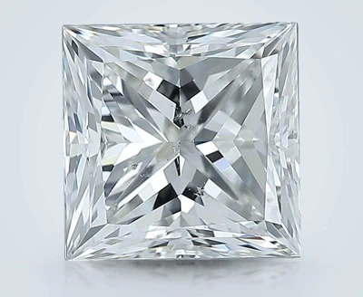 2.00ct K SI2 Rare Carat Ideal Cut Princess Diamond