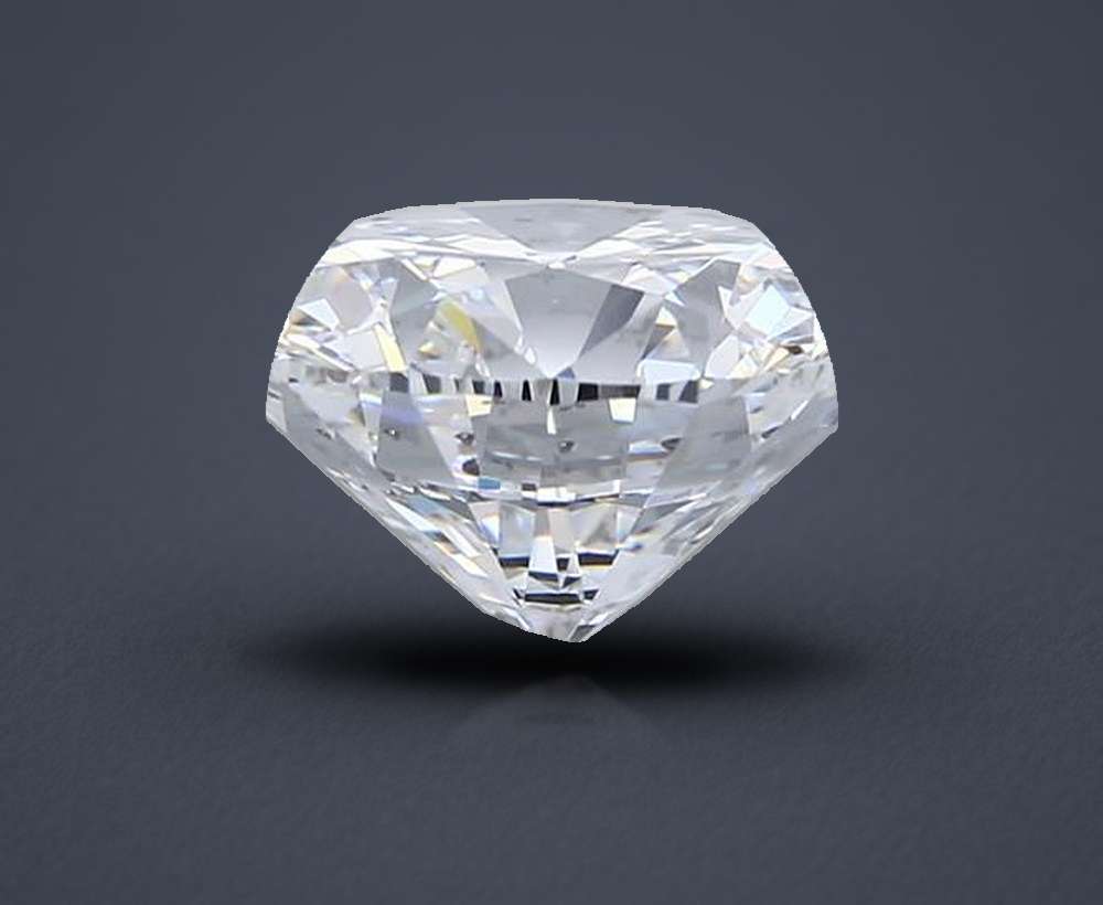 5.01ct D SI1 Rare Carat Ideal Cut Round Diamond
