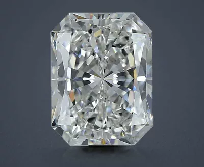 4.21ct G VS2 Rare Carat Ideal Cut Radiant Diamond