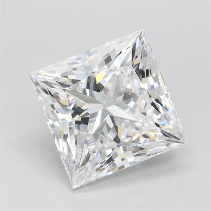 2.13ct D VVS1 Rare Carat Ideal Cut Princess Lab Grown Diamond