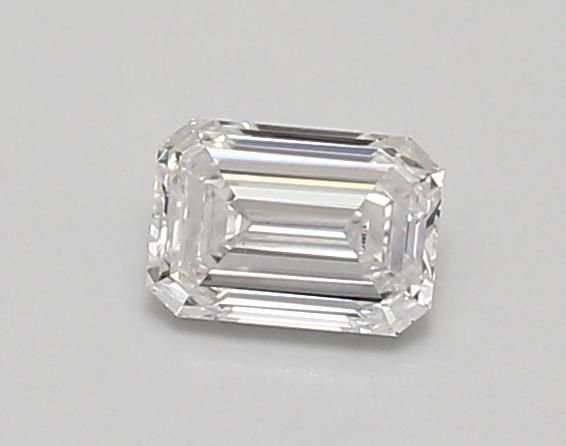 0.59ct D VS1 Rare Carat Ideal Cut Emerald Lab Grown Diamond