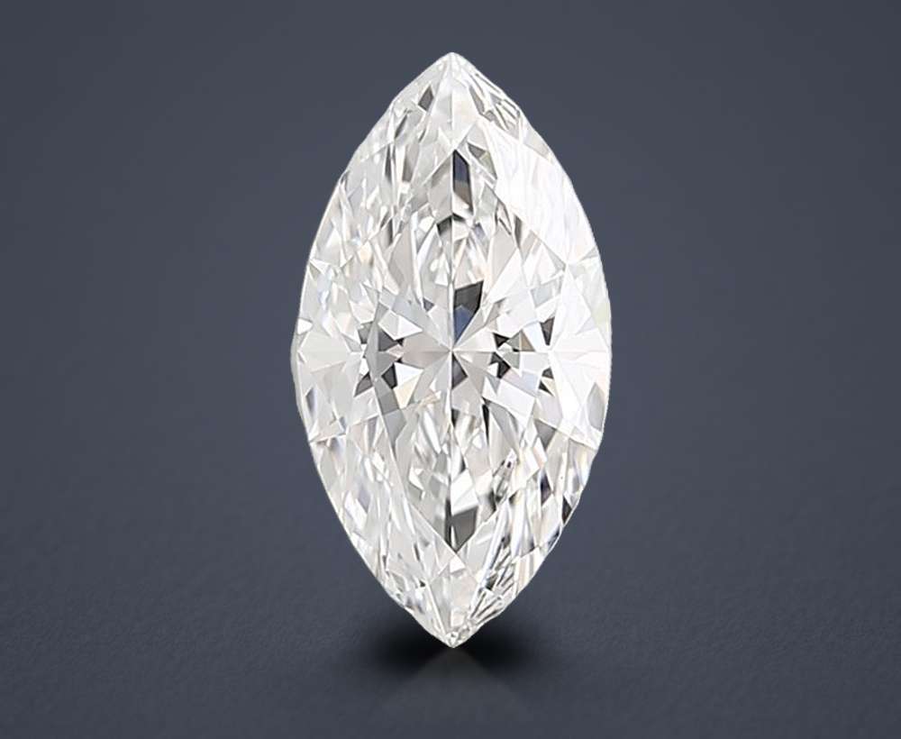 3.52ct D VVS2 Rare Carat Ideal Cut Marquise Lab Grown Diamond