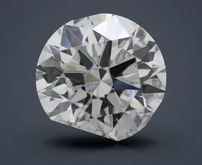 5.53ct G IF Rare Carat Ideal Cut Round Diamond
