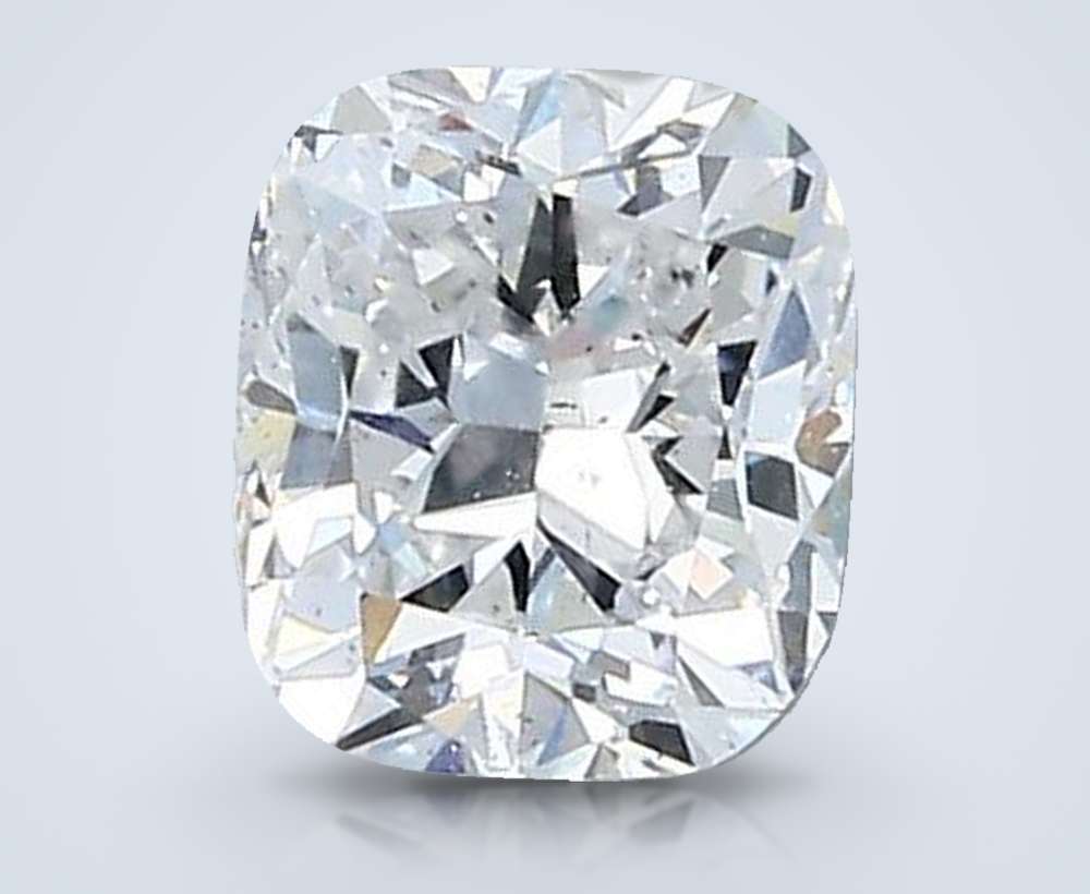 0.63ct E SI1 Very Good Cut Cushion Diamond