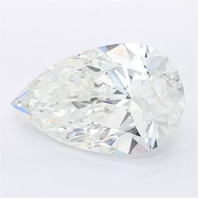 6.25ct G VVS2 Rare Carat Ideal Cut Pear Lab Grown Diamond