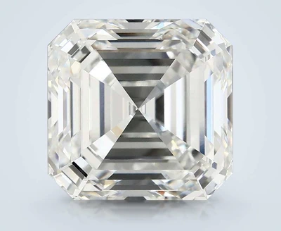 7.17ct F VVS2 Rare Carat Ideal Cut Asscher Lab Grown Diamond