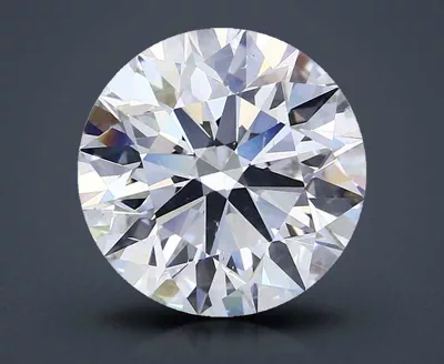 7.11ct D SI1 Rare Carat Ideal Cut Round Diamond